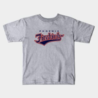 Vintage Phoenix Firebirds Baseball Kids T-Shirt